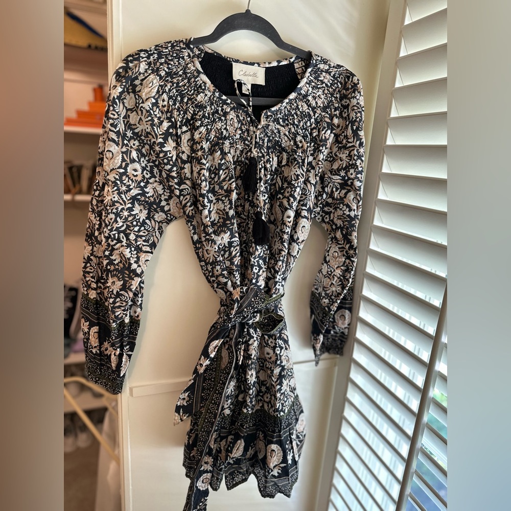 Cleobella Wrap tie dress
